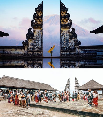 Pura Lempuyang Bali_Instagram vs. Reality